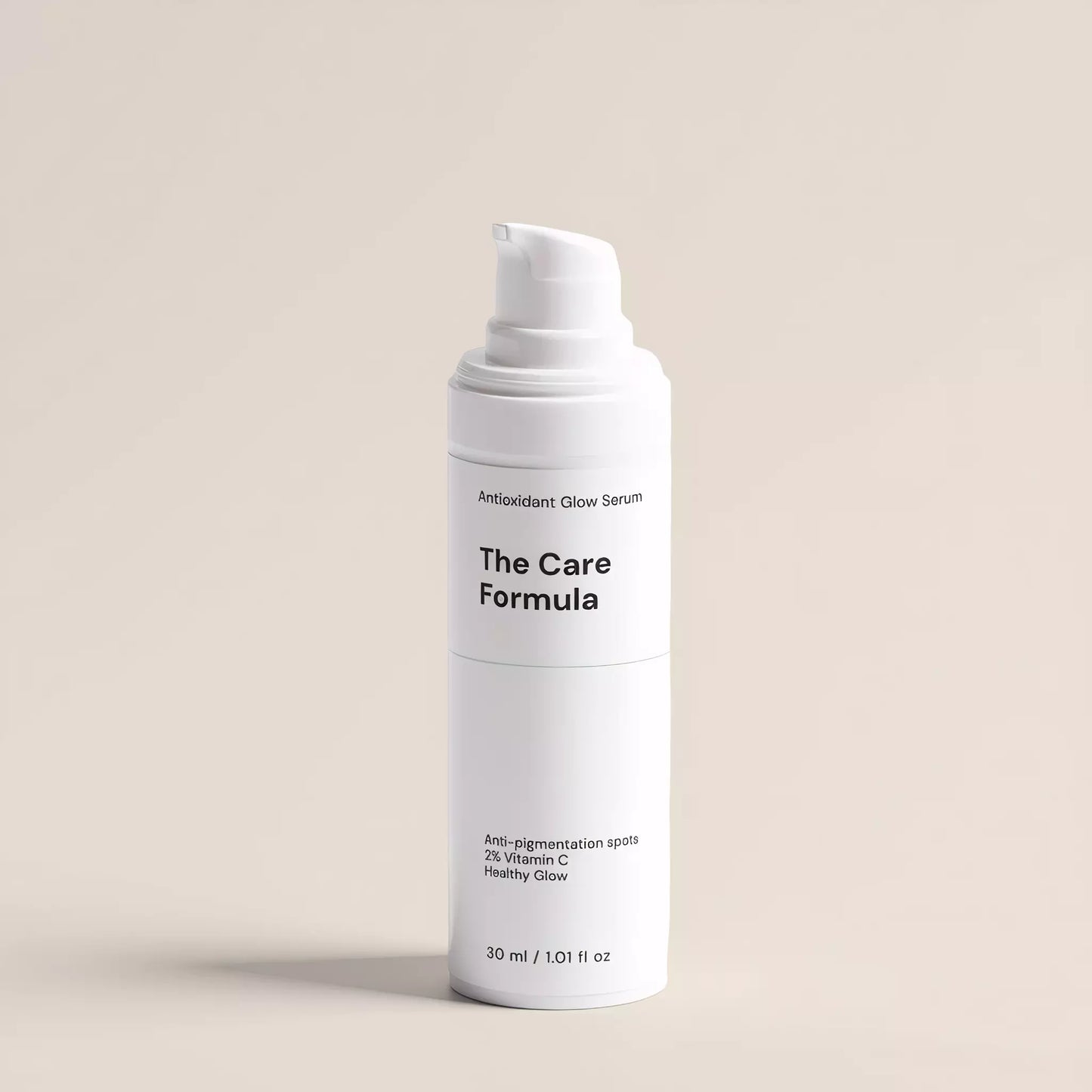 The Care Formula Antioxidant Glow Serum brightening facial serum clean studio image