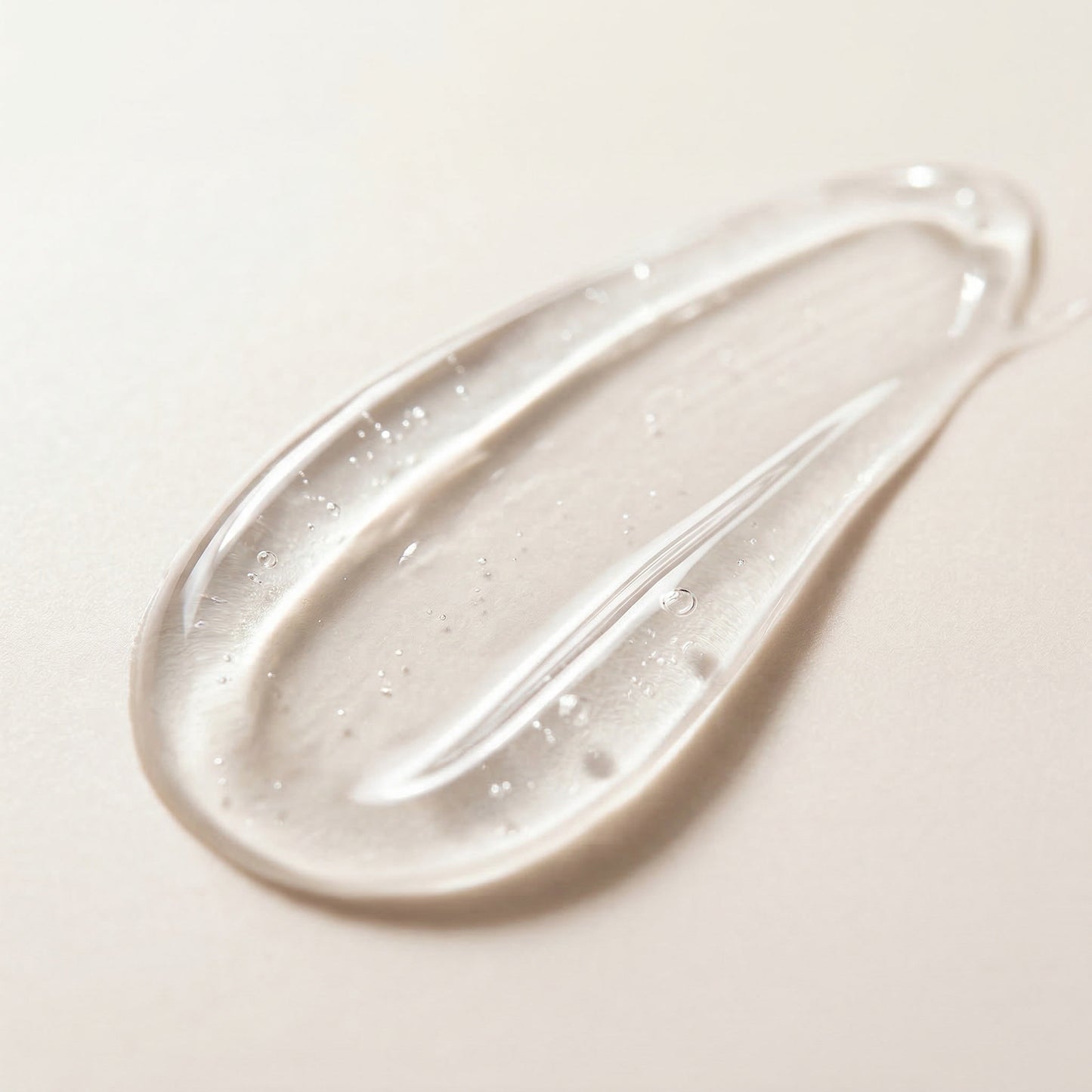 The Care Formula Hydra Boost Gel clear gel texture close-up