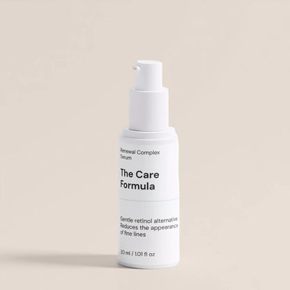 The Care Formula Renewal Complex Serum retinol alternative facial serum clean studio image