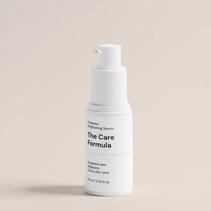 The Care Formula Targeted Brightening Serum brightening facial serum clean studio image